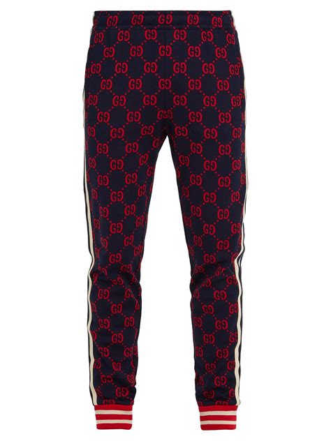 mens gucci track pants|gucci tracksuit pants.